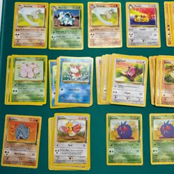 Vintage Pokemon TCG Jungle Unlimited Non Holo Rare Pokemon 100+ Lot - LP/MP - Image 5
