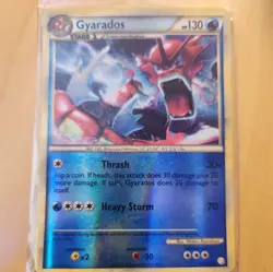 Gyarados 123/123 Shiny Pokemon TCG HeartGold SoulSilver Holo Foil Rare - Image 1