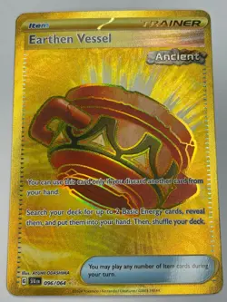 Earthen Vessel - 096/064 - Pokemon Shrouded Fable Secret Rare - Image 1