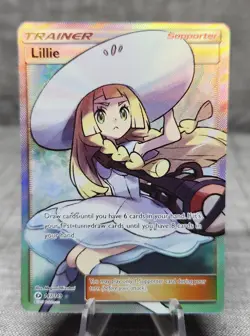 Pokemon TCG Lillie (Full Art) 147/149 SM Base Set Holo NM! - Image 1
