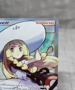 Pokemon TCG Lillie (Full Art) 147/149 SM Base Set Holo NM! - Image 4