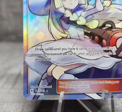 Pokemon TCG Lillie (Full Art) 147/149 SM Base Set Holo NM! - Image 5