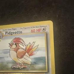 Pokemon TCG Pidgeotto Base Set 22/102 Unlimited Rare, LP Condition Vintage - Image 4