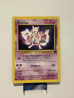 POKEMON MEWTWO # 3 The First Movie Black Star Promo Set Trading card Wizards LP - Image 1