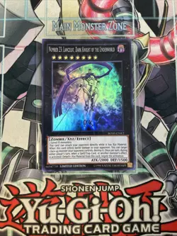 Number 23: Lancelot, Dark Knight Of The Underworld Super Rare BOSH-ENSE2 Yugioh - Image 1