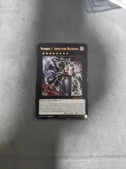 Yu-Gi-Oh! TCG Number 1: Infection Buzzking Maze of Millennia MZMI-EN023 1st... - Image 1