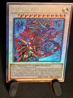 Ukiyoe-P.U.N.K. Amazing Dragon / CR04 / A.E. / Prismatic Ultimate Rare / Yugioh - Image 1