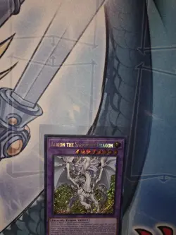 Yugioh Albion the Sanctifire Dragon CYAC 1st Edition - Image 3
