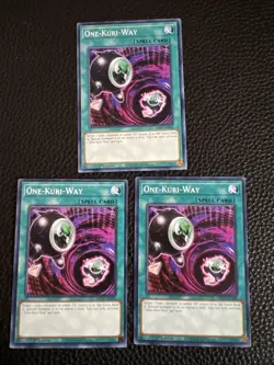 One-Kuri-Way (X3) Mixed Lot (New) Yugioh 1st Edition - Image 1