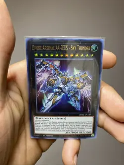 Yugioh - Divine Arsenal AA-ZEUS - Sky Thunder MP21-EN195 1st Ultra Rare MINT - Image 1