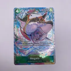Megalo EB04-018 OP1 Alternate Art Azure Sea's Seven One Piece Card English NM - Image 1