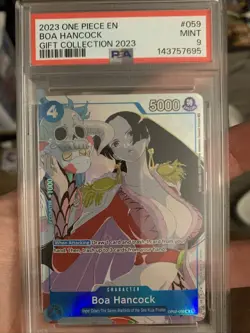 Boa Hancock (Gift Collection 2023) OP02-059 One Piece Promotion Cards Foil PSA 9 - Image 1
