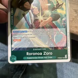 Roronoa Zoro PRB02-006, One Piece TCG premium booster, The Best Vol. 2 R English - Image 4