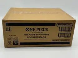 One Piece OP14-EB04 The Azure Sea's Seven English 12 Booster Box Case Sealed #4 - Image 3