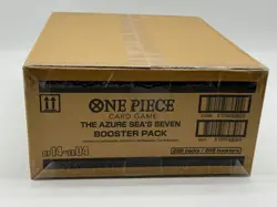 One Piece OP14-EB04 The Azure Sea's Seven English 12 Booster Box Case Sealed #4 - Image 4