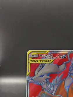 Pokemon TCG Reshiram & Charizard GX 194/214 Sm-Unbroken Bonds Full Art Holo NM - Image 2