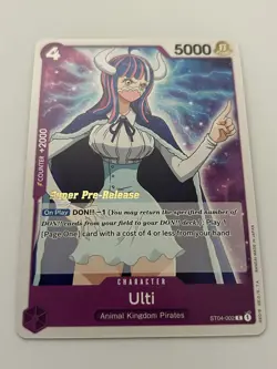 Ulti ST04-002 Super Pre-Release Starter Deck 4: Animal Kingdom Pirates Regular - Image 1