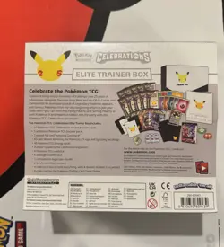 Pokemon Celebrations Elite Trainer Box ETB Factory Sealed English 2021 Pikachu - Image 3