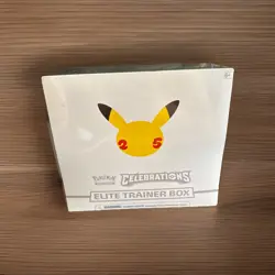 Pokemon Celebrations Elite Trainer Box ETB – Factory Sealed 25th Anniversary Set 820650809439 - Image 1