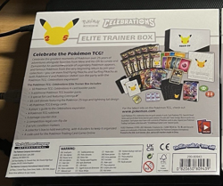 Pokemon TCG ETB 25th Celebrations Factory Sealed Elite Trainer Box - Image 2