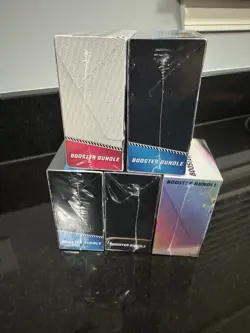POKEMON TCG BOOSTER BUNDLE X5 LOT BLACK BOLT WHITE FLARE PRISMATIC PHANTASMAL - Image 2