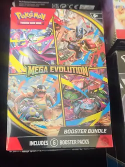 Pokemon Lot 4 Booster Bundle Mega Evolution Prismatic Surging Sparks Black Bolt - Image 3