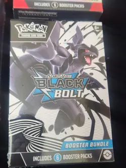 Pokemon Lot 4 Booster Bundle Mega Evolution Prismatic Surging Sparks Black Bolt - Image 4