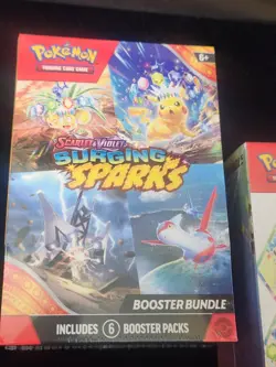 Pokemon Lot 4 Booster Bundle Mega Evolution Prismatic Surging Sparks Black Bolt - Image 5