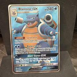 Pokemon Blastoise GX Holo Ultra Rare SM189 Black Star Promo 2019 TCG Card - Image 1