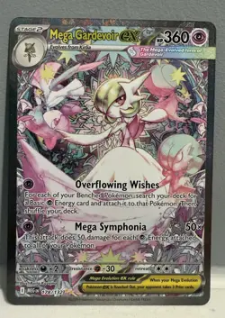 2025 Pokemon Mega Evolution Mega Gardevoir Ex 178/132 Special Illustration Rare - Image 1