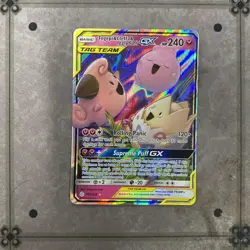Pokemon TCG Tag Team Togepi Cleffa & Igglybuff GX Cosmic Eclipse 143/236 - Image 1
