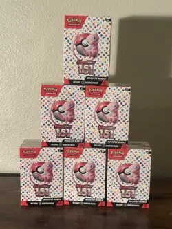 Pokemon 151 Booster Bundle Lot of 6, New and Sealed - Image 1