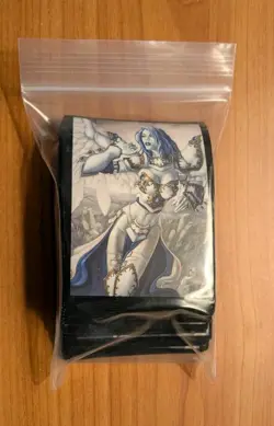 Pacifism - Akroma Angel of Wrath mtg magic the gathering card sleeves 80ct - Image 1