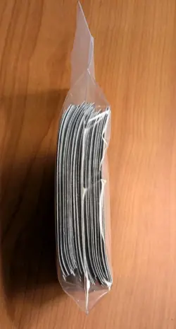 Pacifism - Akroma Angel of Wrath mtg magic the gathering card sleeves 80ct - Image 2