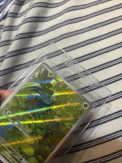 Pokemon TCG Bulbasaur Illustration Scarlet Violet Holo Card 166/165 SV 151 - Image 3