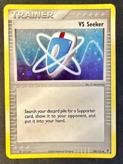 VS Seeker 100/ EX FireRed & LeafGreen Pokemon Card Reverse Holo Trainer - Mp - Image 1