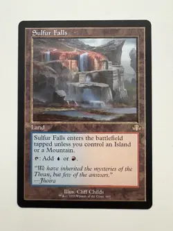 Sulfur Falls Retro Frame MTG Magic the Gathering Card NM Near Mint DMR - Image 1