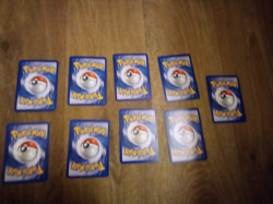 Lot of 9 Pokemon Cards Older Cards Rares,Reverse Holos included - Image 2
