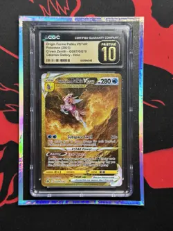 Origin Forme Palkia VSTAR GG67/GG70 Secret Rare Pokemon TCG Card CGC Pristine 10 - Image 1