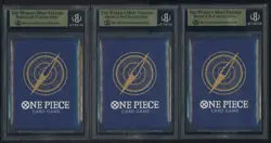 BGS 10 One Piece Card 1st Anniversary Full Set BGS 10 Pristine Luffy Robin Zoro - Image 2
