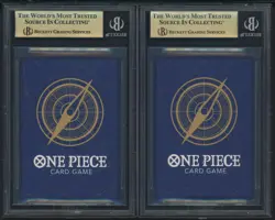 BGS 10 One Piece Card 1st Anniversary Full Set BGS 10 Pristine Luffy Robin Zoro - Image 4