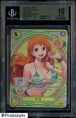 BGS 10 Nami EB03-053 SP SR Parallel ONE PIECE Card Heroines edition 2025 - Image 1