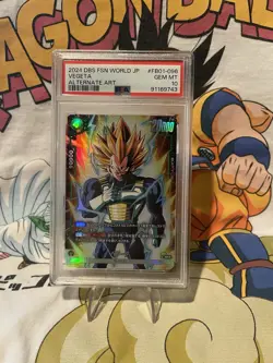 PSA 10 Graded Dragon Ball Z Card Vegeta, CGC Graded 10 Goku, Graded Garlic Jr! - Image 2