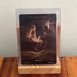 🔥 2025 Sacred Legacy "The Nativity of Jesus" card 092/100 🔥 FULL ART 🔥 - Image 1