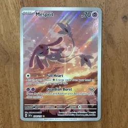 Pokemon TCG Mesprit 204/191 Illustration Rare Surging Sparks NM Card - Image 1