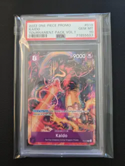 PSA 10 Kaido (Tournament Pack Vol. 1) P-010 One Piece Promotion Cards Regular - Image 1