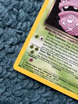 DARK WEEZING 14/82 Team Rocket Set - Pokemon WOTC Holo RARE Vintage Card - LP - Image 3