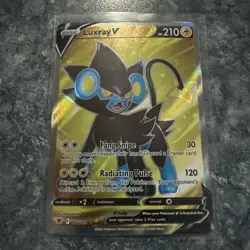 Pokemon TCG Luxray v Astral Radiance Holo Full Art Ultra Rare Card 168/189 - Image 1