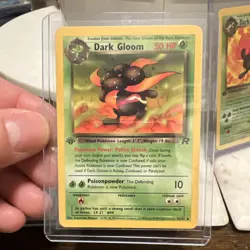 Oddish, Dark Gloom & Dark Vileplume Team Rocket Pokemon TCG 3 Cards 1st ED 2000 - Image 4