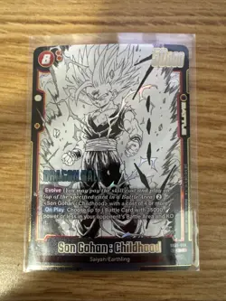 Son Gohan : Childhood SB02-008 Manga Booster 02 Dragon Ball Card English Fusion - Image 1